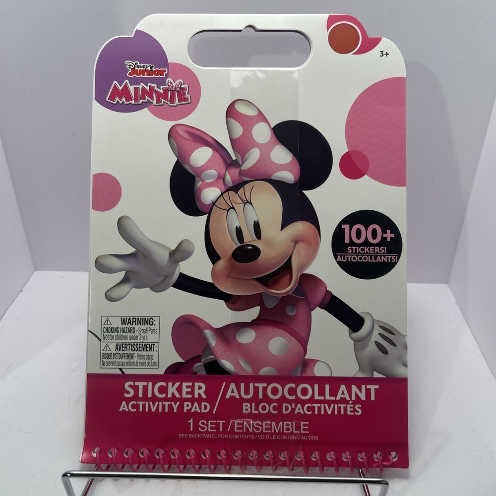 Disney junior Minnie Mouse mini Sticker Activity Book over 100 stickers